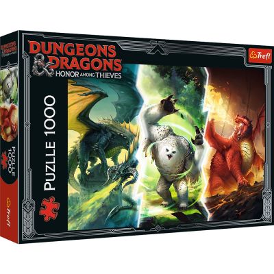 Puzzle 1000 piese. Dungeon dragons Legendele misterioase Trefl