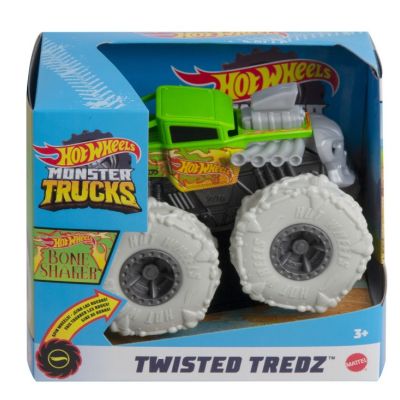 Masinuta Twister Tredz Bone Shaker scara 1/43 Hot Wheels Monster Truck