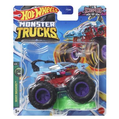Masinuta Scorpedo scara 1 64 Hot Wheels Monster Truck