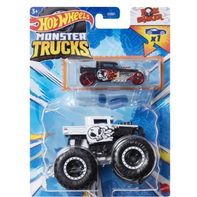 Masinuta metalica Bone Shaker Hot Wheels Monster Truck