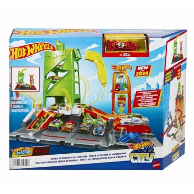 Benzinaria city Hot Wheels