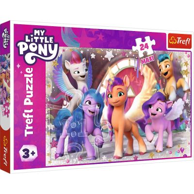 Puzzle 24 Maxi. My Little Pony O zi frumoasa Trefl