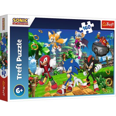 Puzzle 160. Sonic si prietenii Trefl