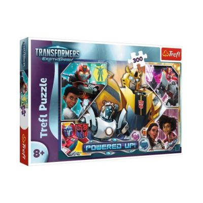 Puzzle 300. Transformers in lumea robotilor Trefl