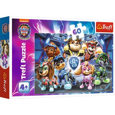 Puzzle 60 piese. Patrula Catelusilor Aventurile orasului Trefl