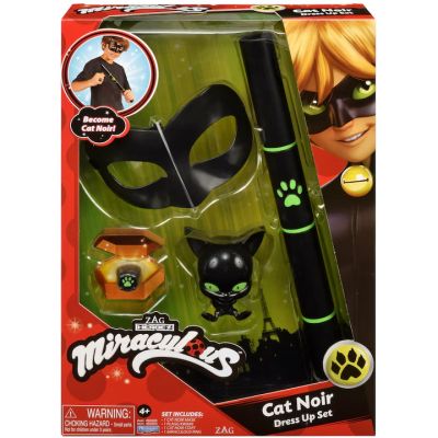 Set accesorii Cat Noir Miraculous. Ladybug Dress Up Set