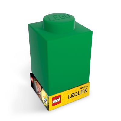 Lampa Caramida LEGO verde LGL-LP41