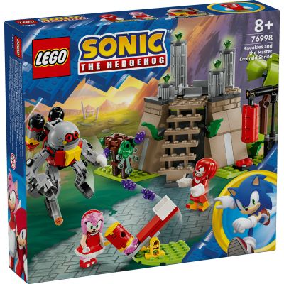 LEGO Sonic the Hedgehog. Knuckles si Altarul Master Emerald 76998 325 piese