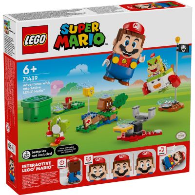 LEGO Super Mario. Aventuri cu LEGO Mario interactiv 71439 218 piese