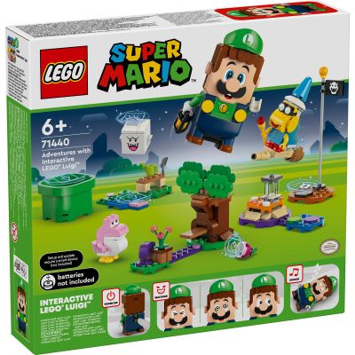 LEGO Super Mario. Aventuri cu LEGO Luigi interactiv 71440 210 piese