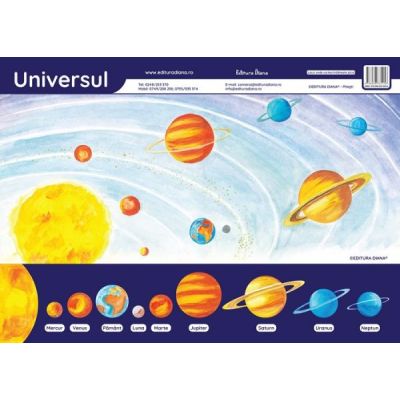 Universul. Plansa didactica A3