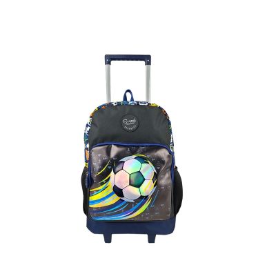 Ghiozdan trolley Football 45x32x16. 5 cm S-Cool