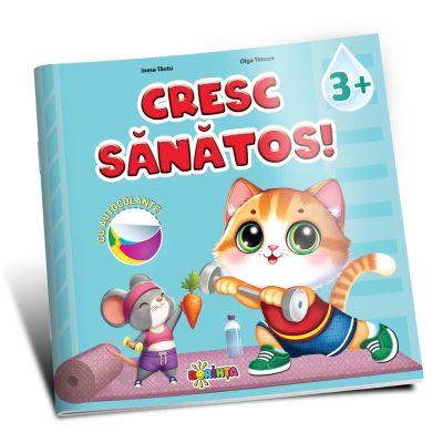 Cresc sanatos 3 cu autocolante