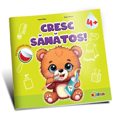 Cresc sanatos 4 cu autocolante