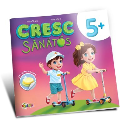 Cresc sanatos 5 cu autocolante