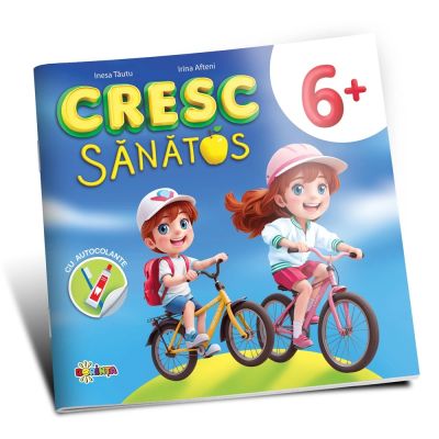 Cresc sanatos 6 cu autocolante