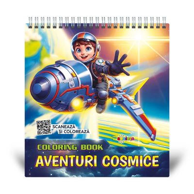 Anti stres Coloring book. Aventuri cosmice