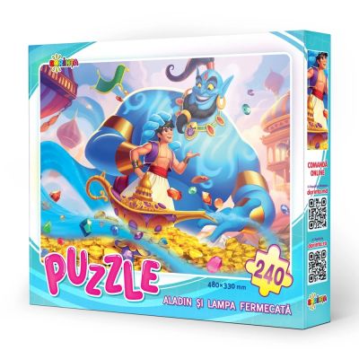 Puzzle 240 piese. Aladin si lampa fermecata