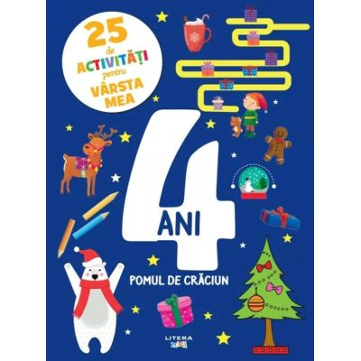 25 de activitati pentru varsta mea. 4 ani. Pomul de Craciun