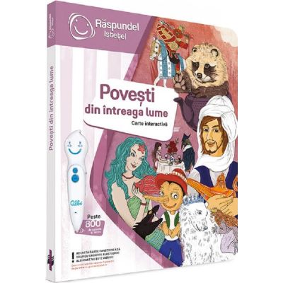 Raspundel Istetel carte interactiva Povesti din intreaga lume