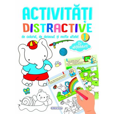 Activitati distractive de colorat de desenat 1