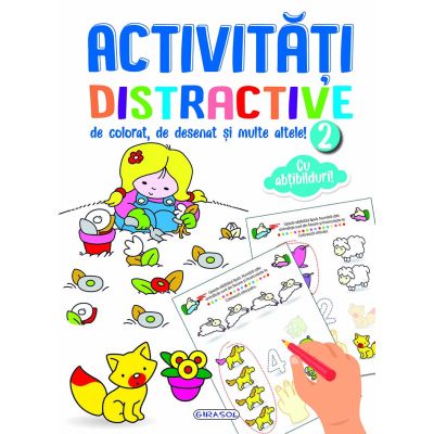 Activitati distractive de colorat de desenat 2