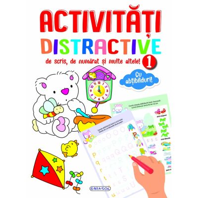 Activitati distractive de scris de numarat 1