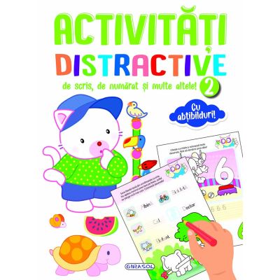 Activitati distractive de scris de numarat 2