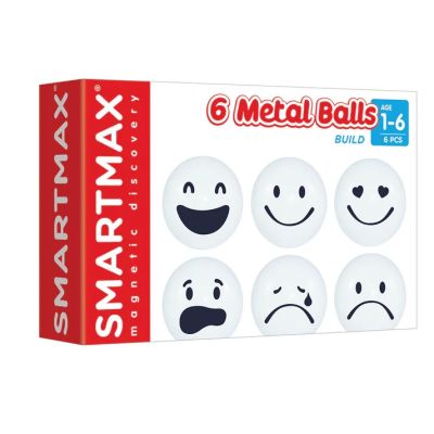 Joc magnetic Smart Max XT-Box with 6 Balls set cu 6 bile metalice