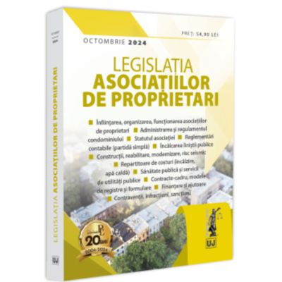 Legislatia asociatiilor de proprietari octombrie 2024