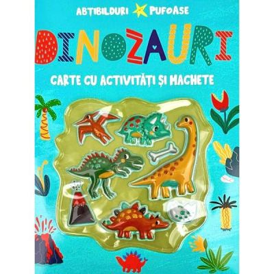 Dinozauri. Cu abtibilduri pufoase