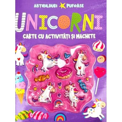 Unicorni. Cu abtibilduri pufoase