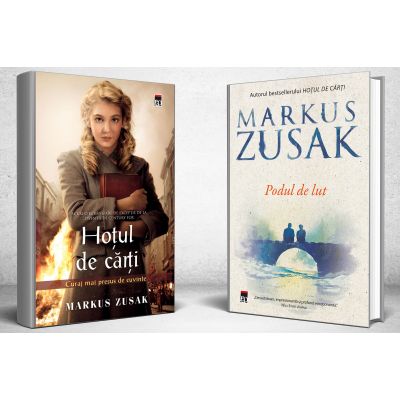 Pachet Hotul de carti si Podul de lut - Markus Zusak