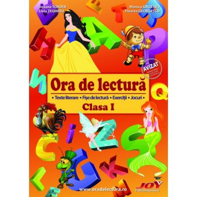 Ora de lectura. Clasa 1 - Roxana Toader Monica Grozavu