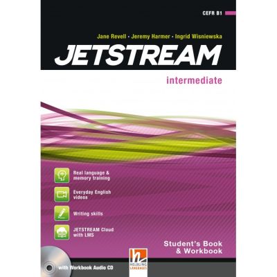 Jetstream intermediate students and workbook with CD