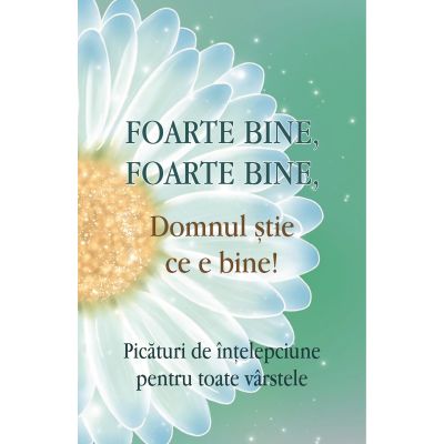 Foarte bine foarte bine Domnul stie ce e bine