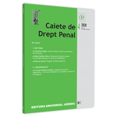 Caiete de drept penal nr. 42020