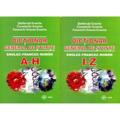 Dictionar general de stiinte en-fr-ro2 vol. - Stefanuta Enache