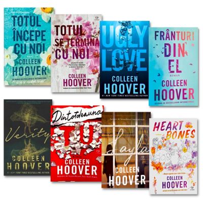 Top colectie Colleen Hoover - Pachet 8 carti