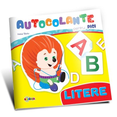 Autocolante pentru pici. Litere