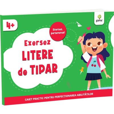 Exersez litere de tipar