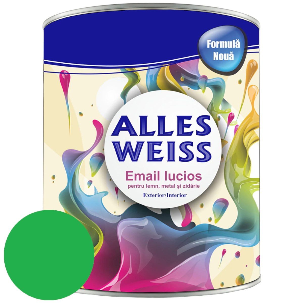 ALLES WEISS EMAIL ALCHIDIC VERDE DESCHIS 51 - C0.6L
