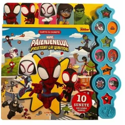 Disney. Marvel. Paienjenelul si prietenii lui uimitori. Carte cu sunete