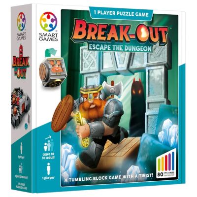 Joc de logica Break-out cu 80 de provocari editie internationala Smart Games