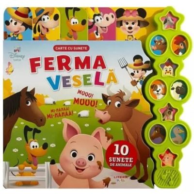 Disney Bebe. Ferma vesela. Carte cu sunete