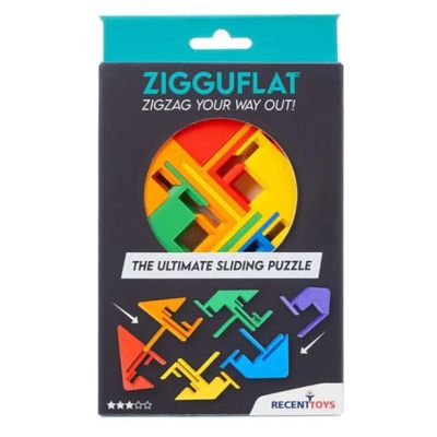 Joc logic Zigguflat Puzzle Recent Toys