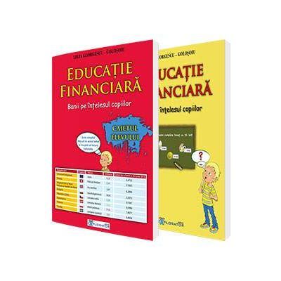 Educatie financiara - Banii pe intelesul copiilor set cartecaiet - Ligia Georgescu Golosoiu