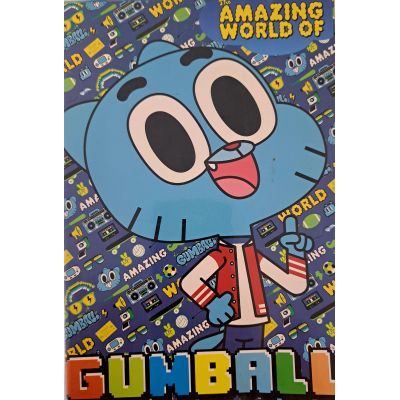 Caiet A5 matematica 48 file Gumball Noriel