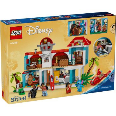 LEGO Disney. Casa de pe plaja a lui Lilo si Stitch 43268 834 piese