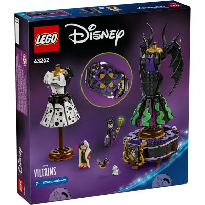 LEGO Disney. Rochiile lui Maleficent si Cruella De Vil 43262 524 piese